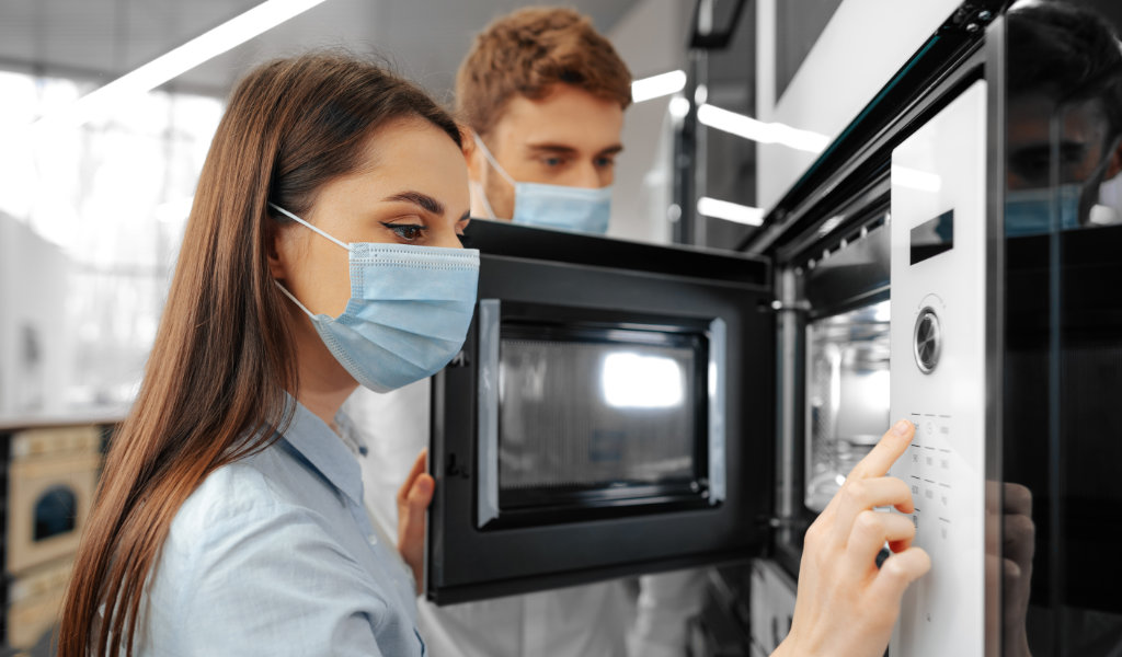 cómo limpiar el microondas